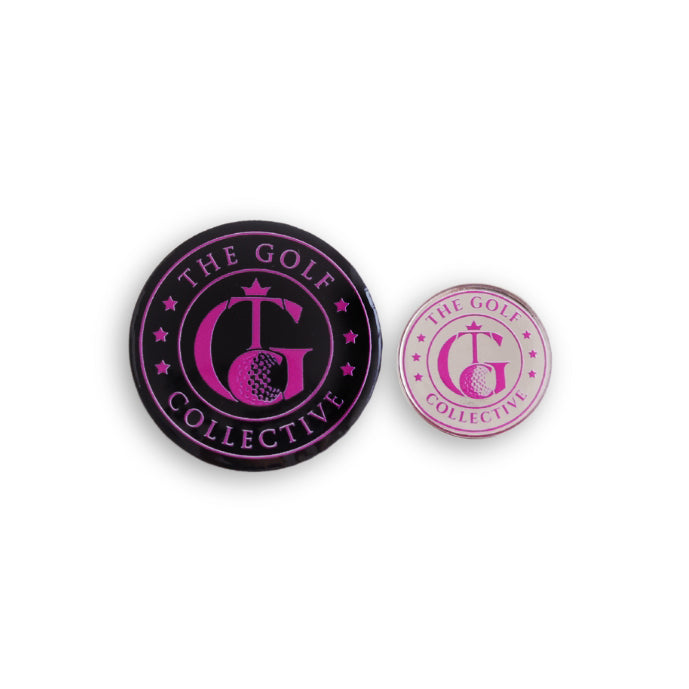 The Golf Collective Limited Edition Pink Ball Marker Set