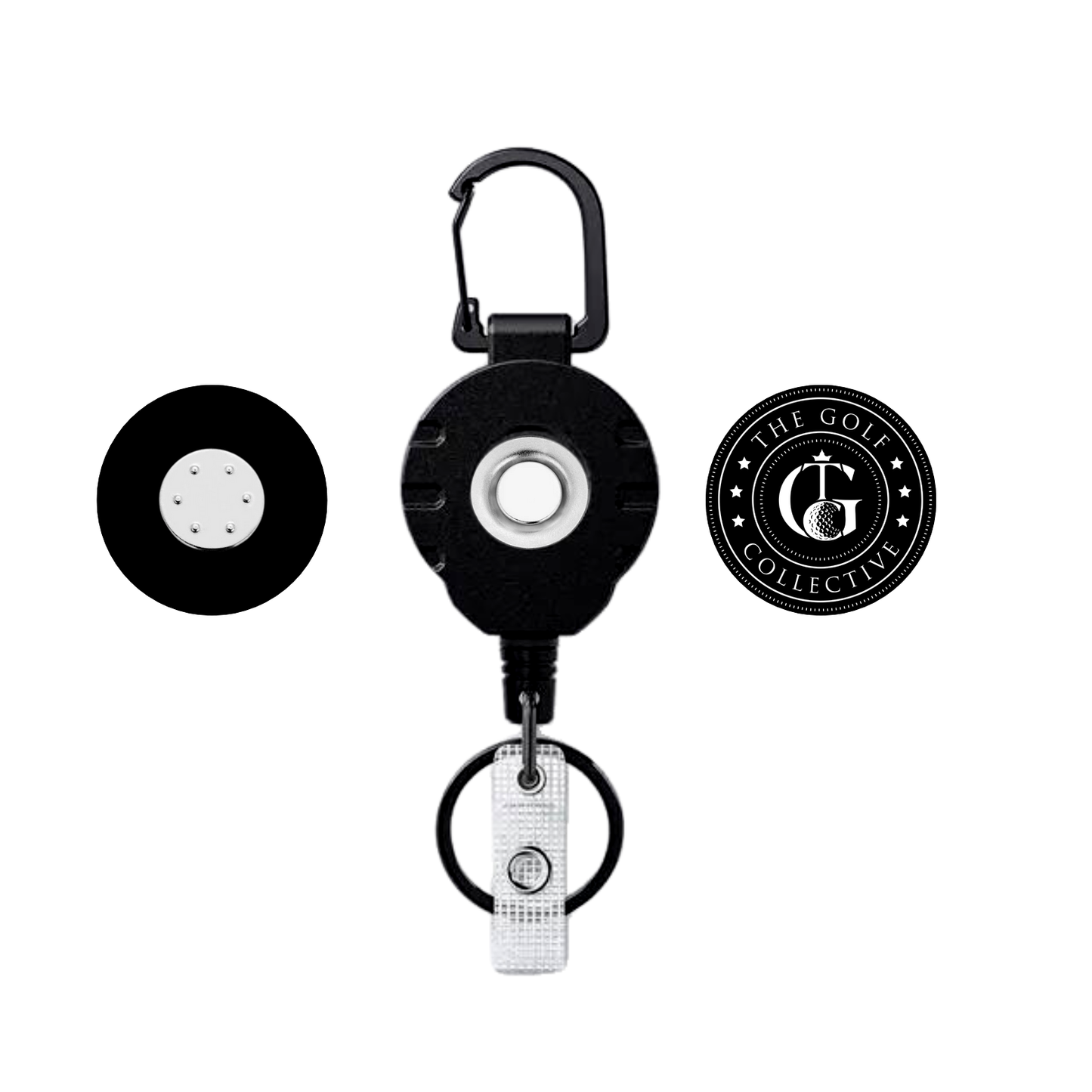 Retractable Reel with Ball Marker - Heavy Duty