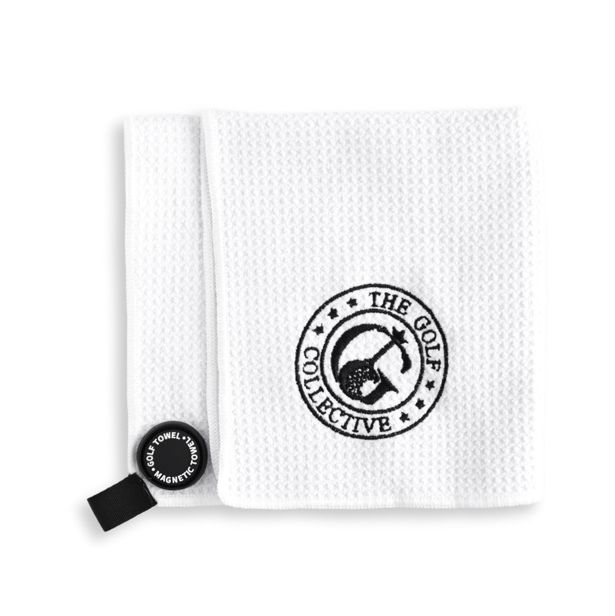 White Magnetic Golf Towel