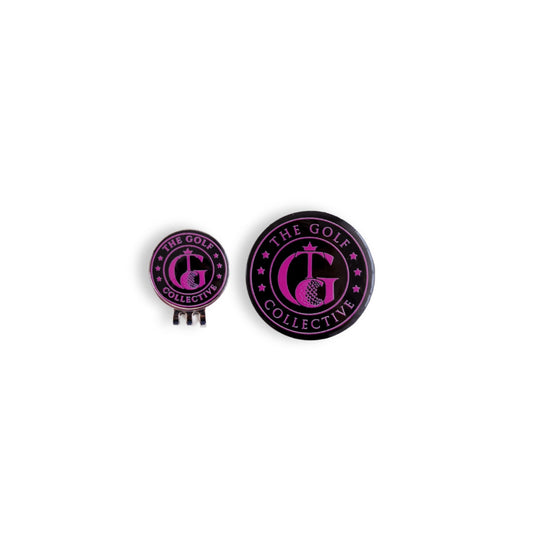 Hot Pink & Black Ball Marker