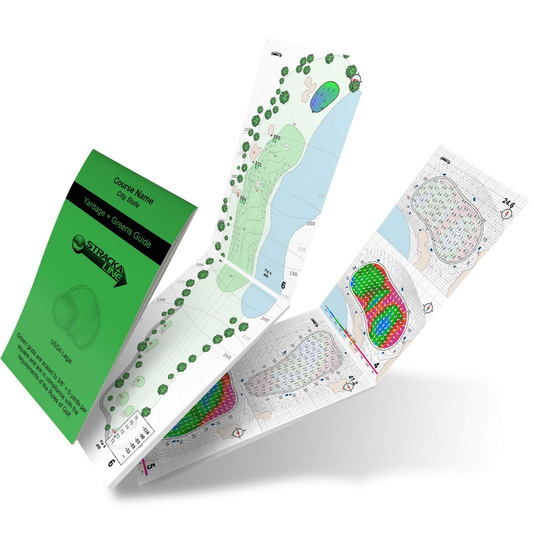 STRACKALINE Greens Guide & Yardage Books