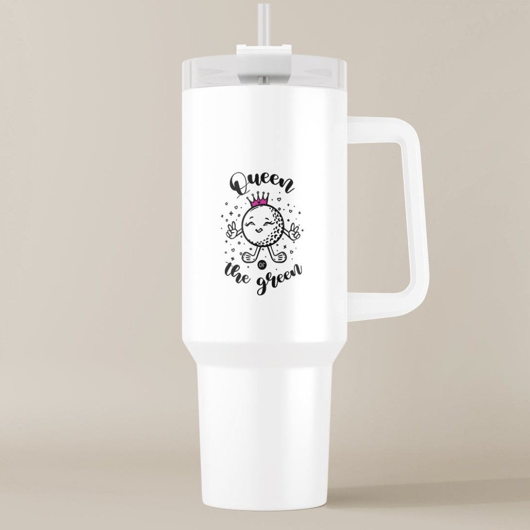 Golf Girl Tumbler - White