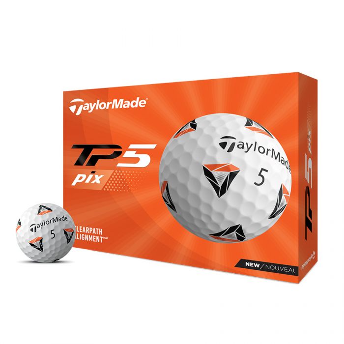 TaylorMade TM21 TP5 piX 2.0 Golf Ball (Dozen)